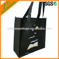 Cute laminated non woven tote bag for lunch